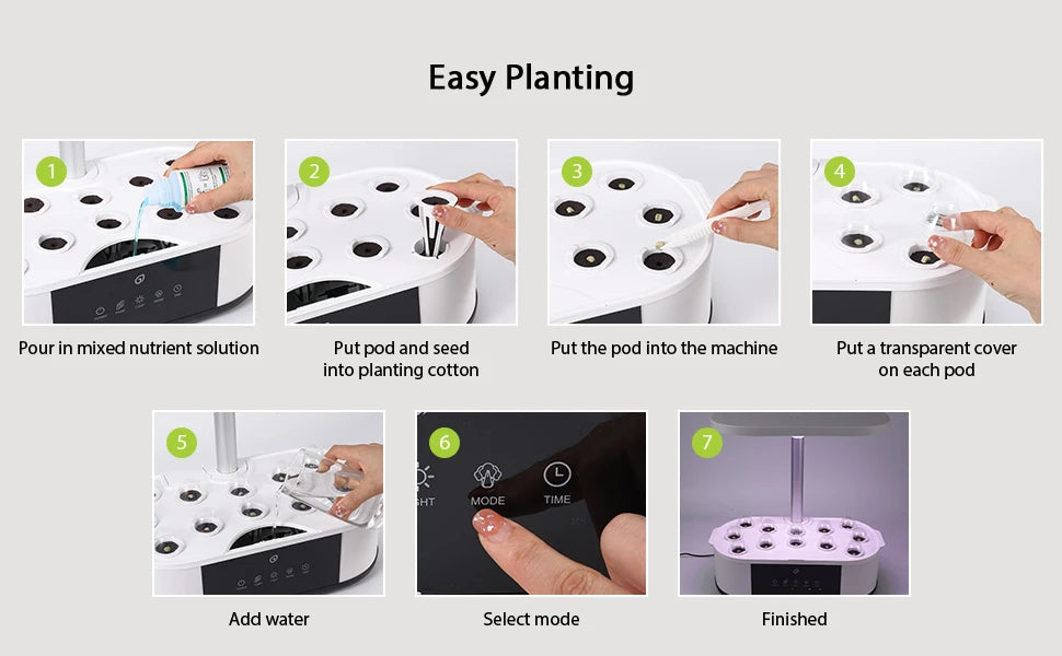 GrowPod: Effortless Indoor Garden