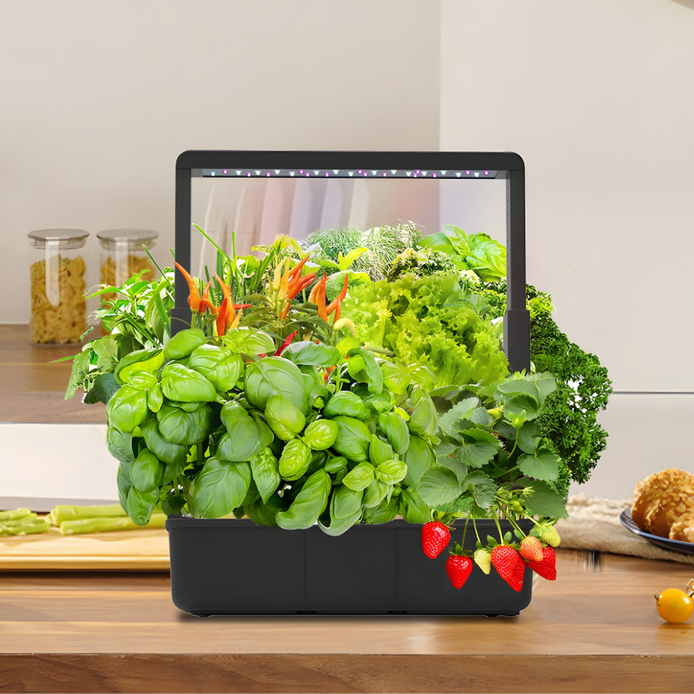 AuraGrove 15-Pod Smart Garden