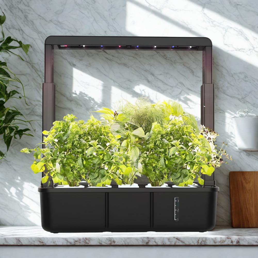 AuraGrove 15-Pod Smart Garden