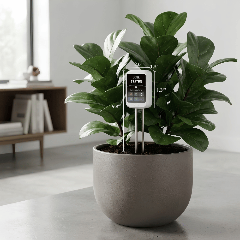 SoilSix 6-in-1 Bluetooth Soil Tester