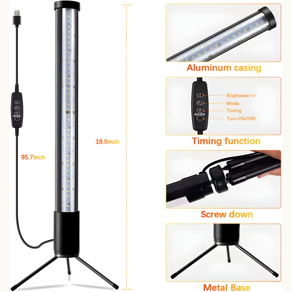 VerdaGlow Tower Grow Light