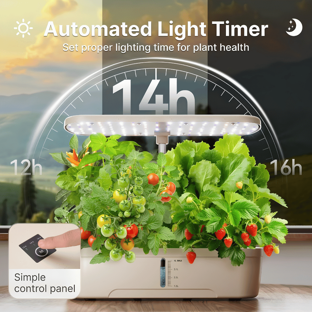 AeroGrow 12-Pod Hydroponic Growing System