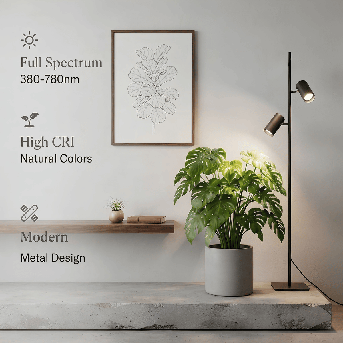 STRALE Multi-Angle LED Grow Light