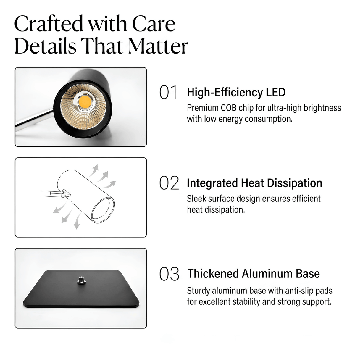 STRALE Multi-Angle LED Grow Light